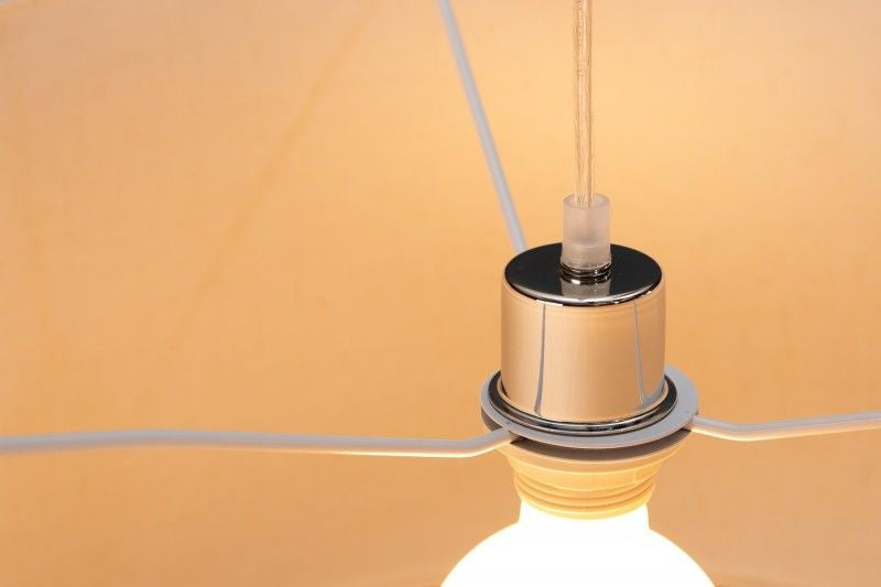 Lampe à suspension élégante ROOTS Lampe à suspension naturelle 50 cm avec abat-jour en lin - 39618