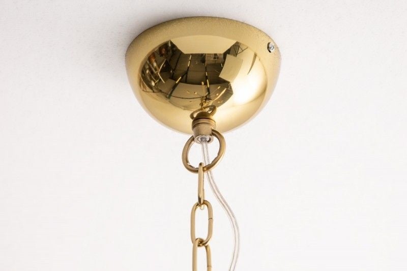 Lampe à suspension élégante SPUTNIK 87cm dorée avec 14 bras lumineux - 41108