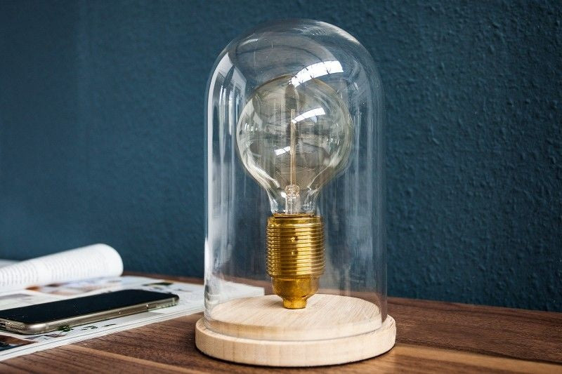 lampe de table industrielle EDISON lampe de table ampoule 22cm - 36873