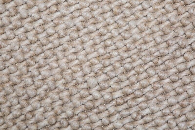 Tapis fait main LAINE 240x160cm beige en laine - 38761