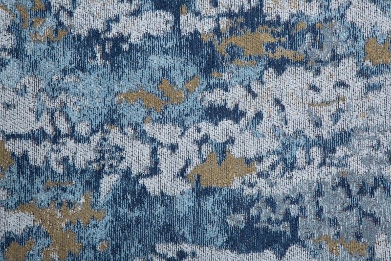 Tapis design ABSTRAIT 240x160cm coton bleu - 38759