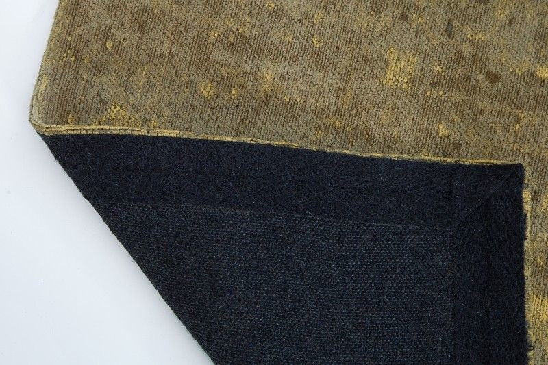 Tapis vintage en coton MODERN ART 240x160cm marron sable aspect usé - 38259