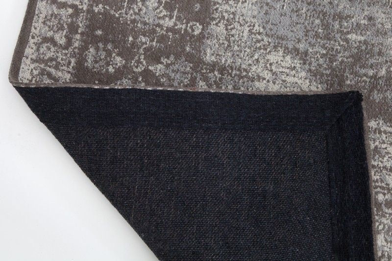 Tapis oriental coton PURE UNIQUE 240x160cm motif géométrique gris clair - 38269