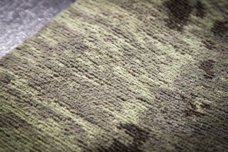 Tapis vintage MODERN ART 240x160cm aspect usé vert délavé - 41258