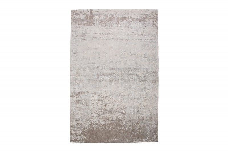 Tapis vintage en coton MODERN ART 240x160cm beige gris lavé aspect usé - 38763