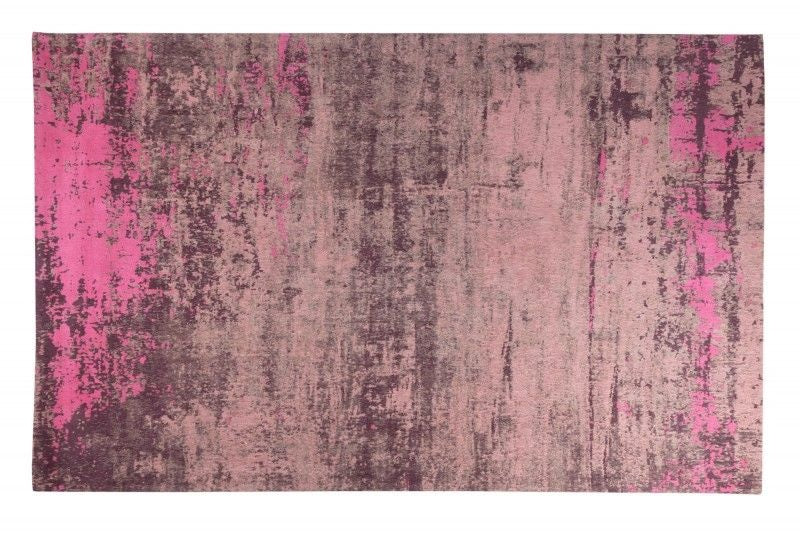 Tapis vintage MODERN ART 240x160cm rose beige lavé aspect usé - 41262