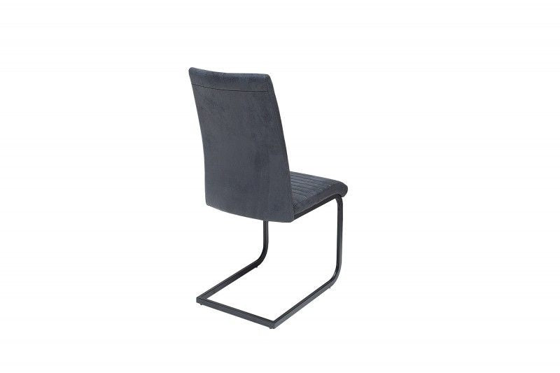 chaise cantilever industrielle APARTMENT gris antique avec structure en métal - 39378